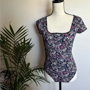 Pink Victoria secret bodysuit m